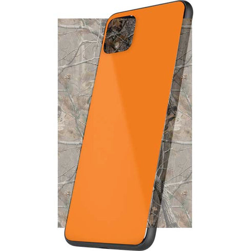 Orange Solid Google Pixel 4 XL Skin